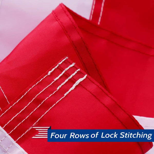 USA American 5 × 3 ft Nylon 150D Flag U.S.A. 5'×3' - Wide World Maps & MORE!