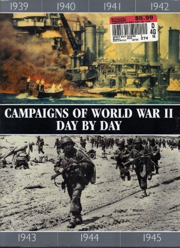 Campaigns of World War II Day by Day - Wide World Maps & MORE! - Book - Historical Books Amber Books - Wide World Maps & MORE!