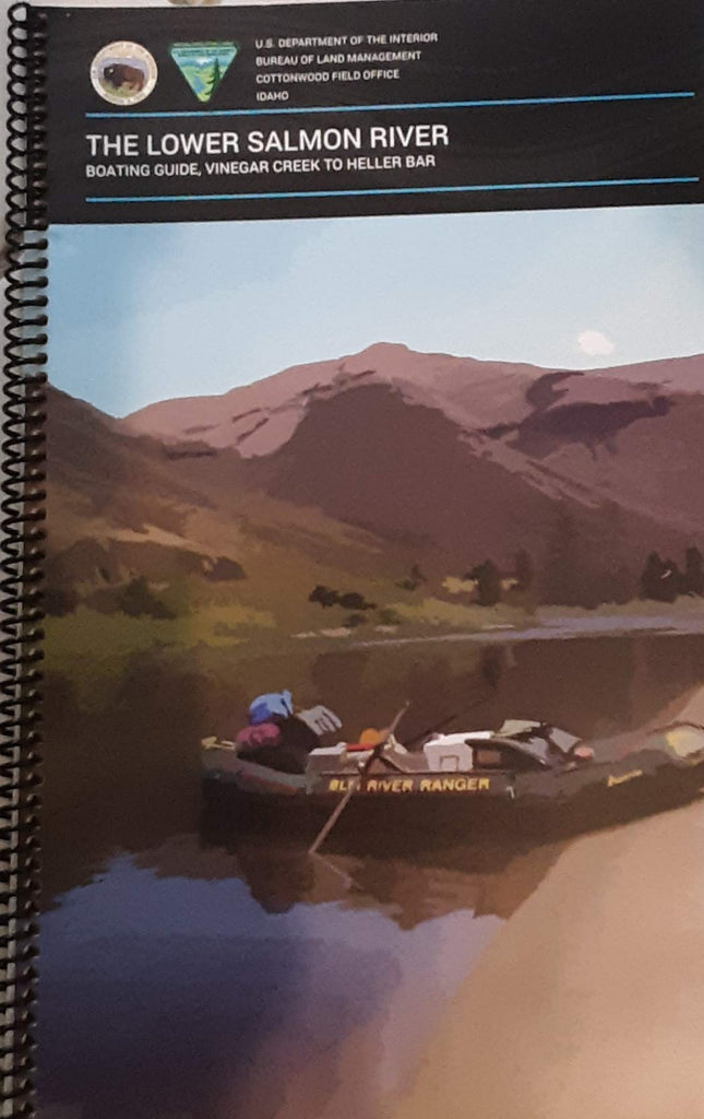 Lower Salmon River Boating Guide, Vinegar Creek to Heller Bar - Wide World Maps & MORE! - Book - Wide World Maps & MORE! - Wide World Maps & MORE!