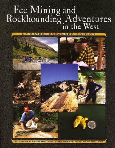 Fee Mining and Rockhounding Adventures in the West - Wide World Maps & MORE! - Book - Brand: Gem Guides Book Co - Wide World Maps & MORE!