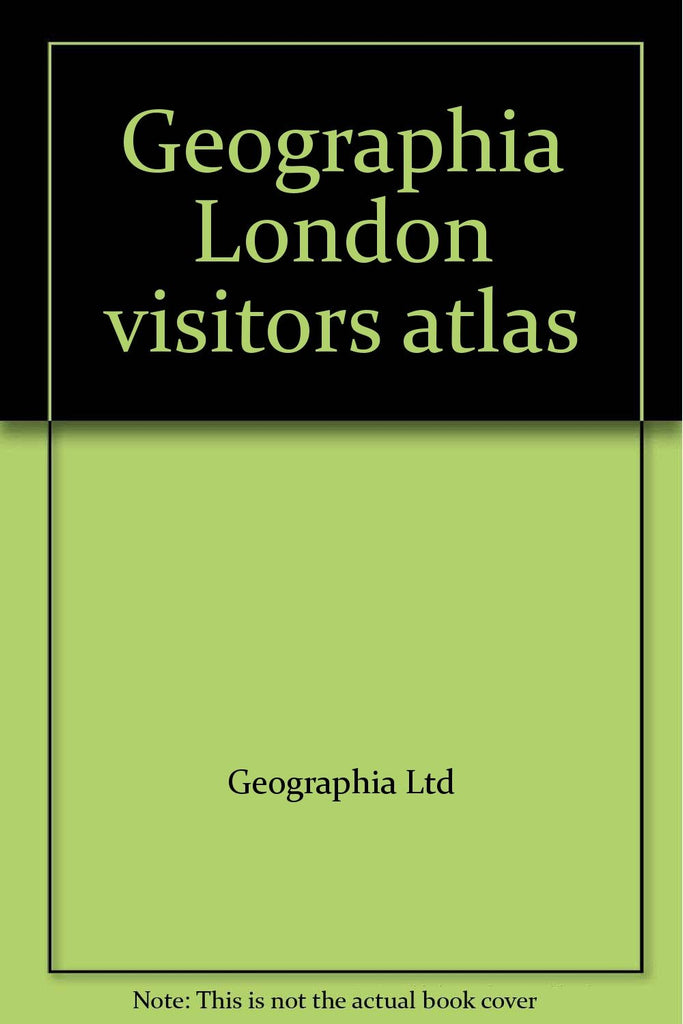 Geographia London visitors atlas [Paperback] Geographia Ltd - Wide World Maps & MORE!