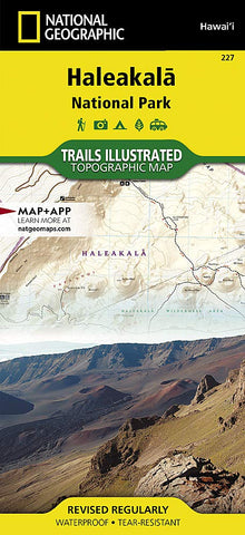 Haleakala National Park (National Geographic Trails Illustrated Map 227) - Wide World Maps & MORE! - Map - National Geographic Maps - Wide World Maps & MORE!