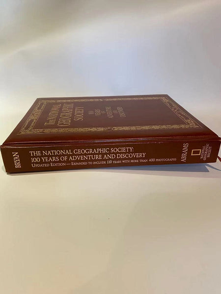 The National Geographic Society 100 Years of Adventure and Discovery [Leather Bound] C.D.B. Bryan - Wide World Maps & MORE!