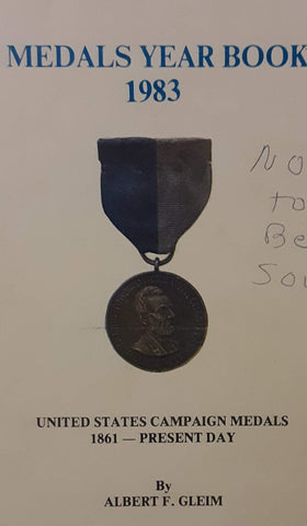 Medals Year Book 1983 Price Guide Supplement to 4th Edition - Wide World Maps & MORE! - Book - Wide World Maps & MORE! - Wide World Maps & MORE!