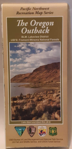 The Oregon Outback Map - Wide World Maps & MORE! - Book - Wide World Maps & MORE! - Wide World Maps & MORE!