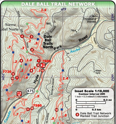Santa Fe Explorer - GPS Powered Trail Map - Wide World Maps & MORE! - Book - Wide World Maps & MORE! - Wide World Maps & MORE!