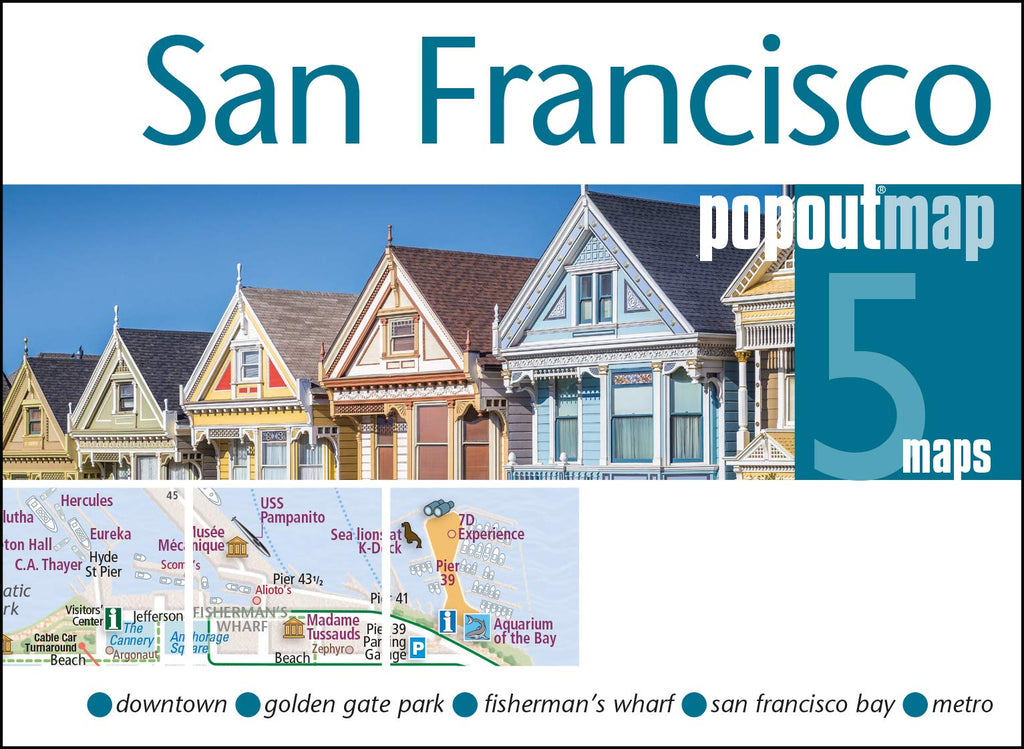 San Francisco PopOut Map (PopOut Maps) [Map] PopOut Maps - Wide World Maps & MORE!