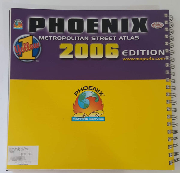 Phoenix Metropolitan Street Atlas Laminated 2006 Edition - Wide World Maps & MORE! - Map - Wide World Maps & MORE! - Wide World Maps & MORE!