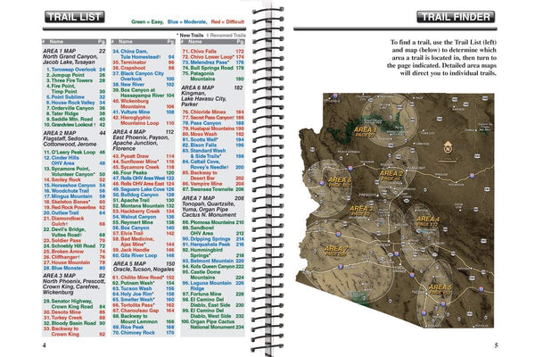 Guide to Arizona Backroads & 4-Wheel-Drive Trails 3rd Edition - Wide World Maps & MORE! - Book - Funtreks Inc. - Wide World Maps & MORE!