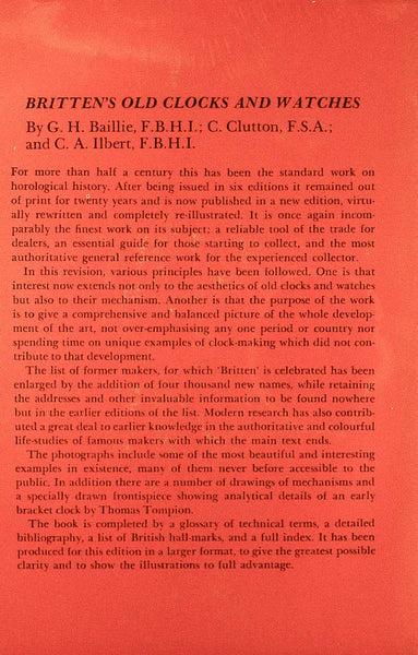 Dictionary of clocks and watches Bruton, Eric - Wide World Maps & MORE!