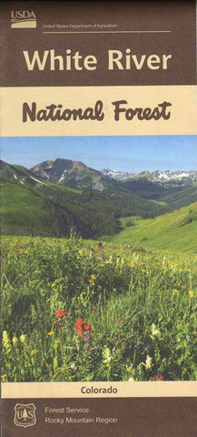 White River National Forest, Colorado - Wide World Maps & MORE! - Map - United States Department of Agriculture - Wide World Maps & MORE!