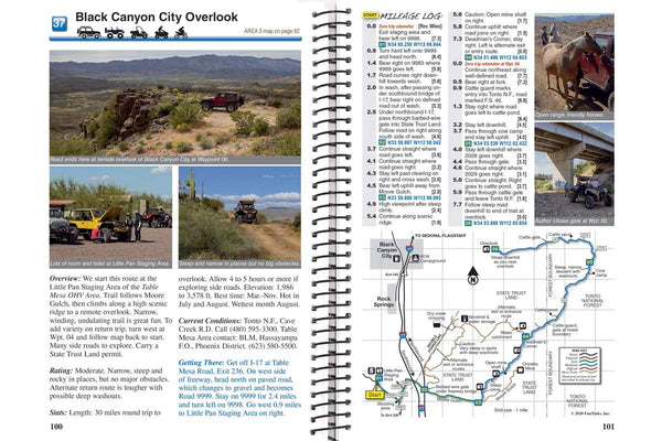Guide to Arizona Backroads & 4-Wheel-Drive Trails 3rd Edition - Wide World Maps & MORE! - Book - Funtreks Inc. - Wide World Maps & MORE!