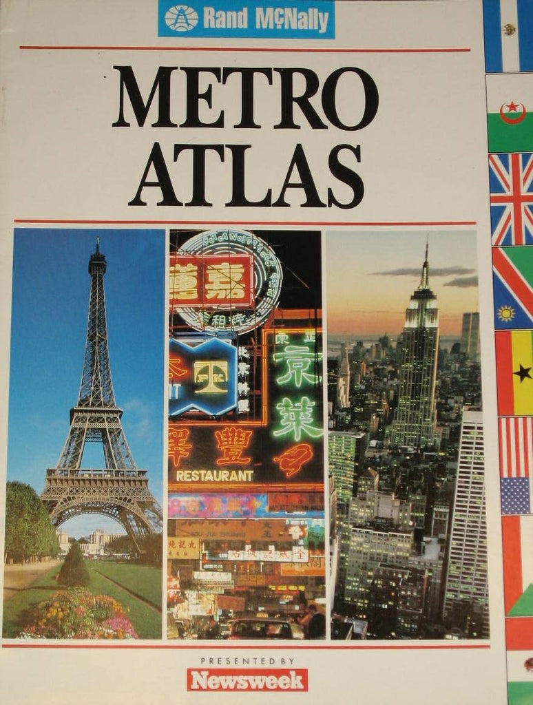 Rand Mcnally Metro Atlas - Wide World Maps & MORE! - Book - Wide World Maps & MORE! - Wide World Maps & MORE!