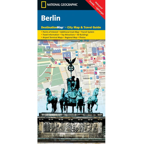 Berlin, Germany DestinationMap by National Geographic Maps - Wide World Maps & MORE! - Book - Wide World Maps & MORE! - Wide World Maps & MORE!