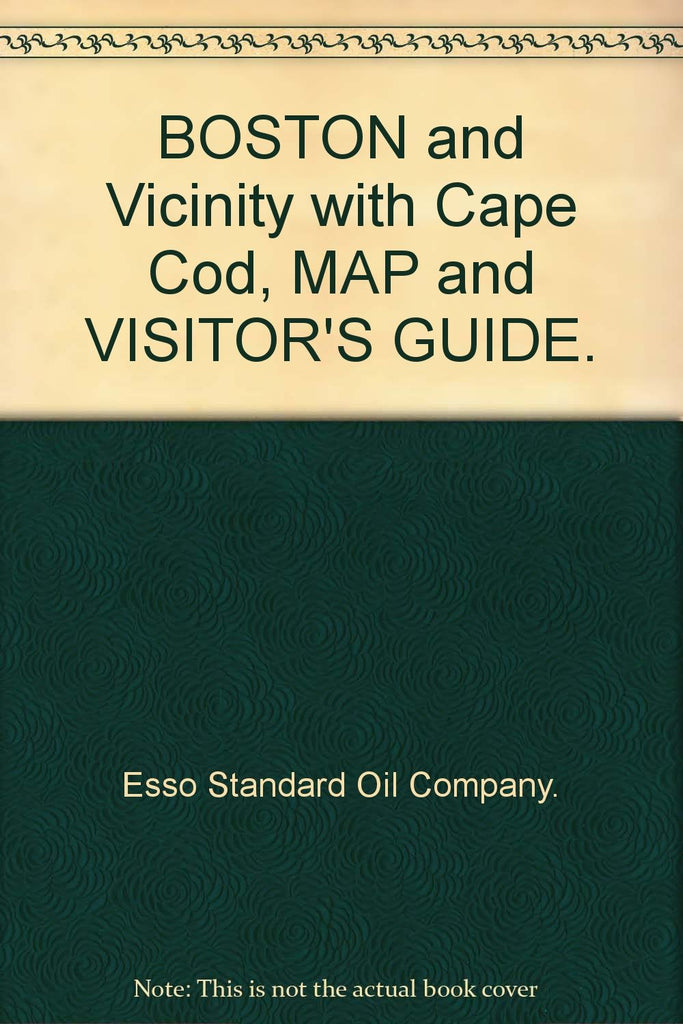 BOSTON and Vicinity with Cape Cod, MAP and VISITOR'S GUIDE - Wide World Maps & MORE! - Book - Wide World Maps & MORE! - Wide World Maps & MORE!