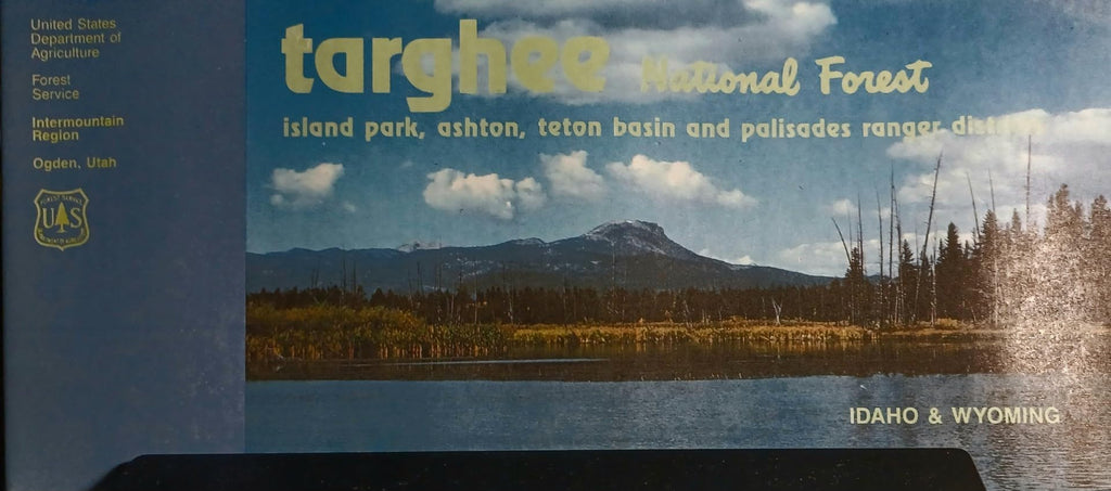 Targhee National Forest - Idaho Wyoming [Map] staff - Wide World Maps & MORE!
