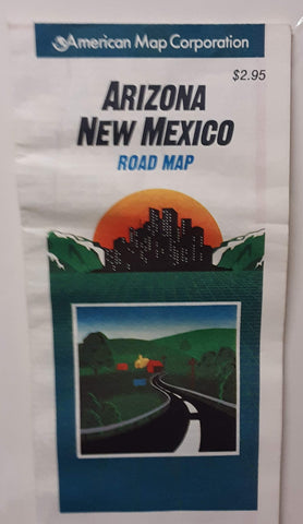 Arizona/New Mexico: State Map (Travelvision State Maps) - Wide World Maps & MORE! - Book - Wide World Maps & MORE! - Wide World Maps & MORE!