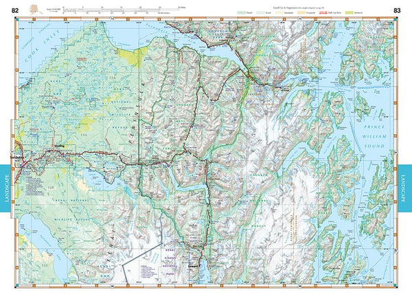 Alaska Road & Recreation Atlas (The Last Frontier) [Staple Bound] Neil Allen; Luis Borella; Bridger DeVille; John Glanville and Bill Hunt - Wide World Maps & MORE!