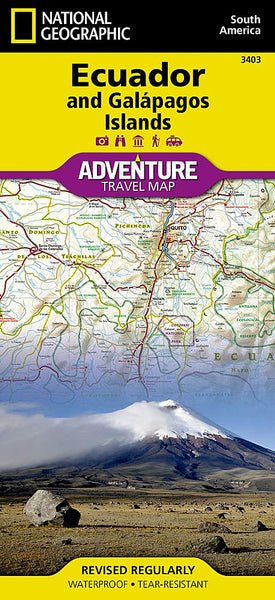 Ecuador and Galapagos Islands (National Geographic Adventure Map) - Wide World Maps & MORE! - Book - Wide World Maps & MORE! - Wide World Maps & MORE!