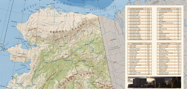 General Reference Map of the United States [Paper/Non-Laminated] - Wide World Maps & MORE! - Map - United States Department of the Interior - Wide World Maps & MORE!