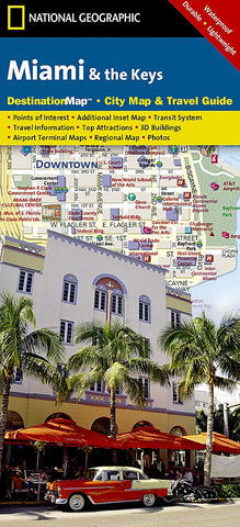 Miami and the Keys (National Geographic Destination City Map) - Wide World Maps & MORE! - Map - National Geographic Maps - Wide World Maps & MORE!