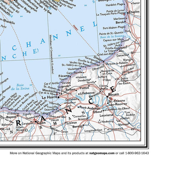 Britain and Ireland Classic [Laminated] (National Geographic Reference Map) - Wide World Maps & MORE! - Map - National Geographic Maps - Wide World Maps & MORE!