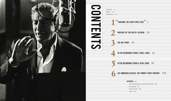 Tony Bennett Onstage and in the Studio - Wide World Maps & MORE! - Book - Sterling - Wide World Maps & MORE!