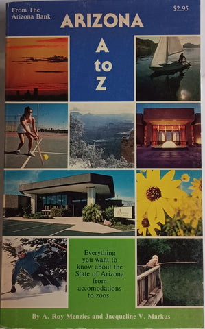 Arizona A to Z Menzies, A. Roy - Wide World Maps & MORE!
