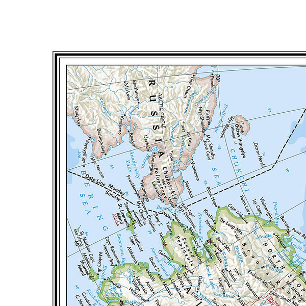 North America Classic [Laminated] (National Geographic Reference Map) - Wide World Maps & MORE! - Map - National Geographic Maps - Wide World Maps & MORE!