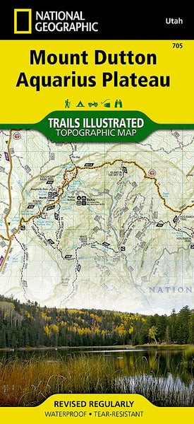 Mount Dutton, Aquarius Plateau (National Geographic Trails Illustrated Map, 705) - Wide World Maps & MORE! - Map - National Geographic Maps - Wide World Maps & MORE!