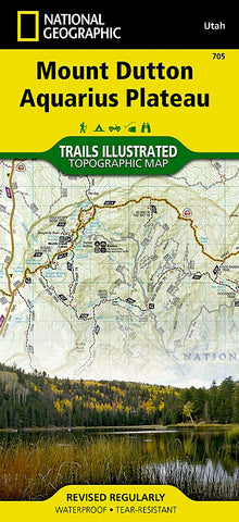 Mount Dutton, Aquarius Plateau (National Geographic Trails Illustrated Map, 705) - Wide World Maps & MORE! - Map - National Geographic Maps - Wide World Maps & MORE!