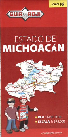 Estado de Michoacán [Map] [Jan 01, 2013] Guia Roji - Wide World Maps & MORE! -  - Wide World Maps & MORE! - Wide World Maps & MORE!