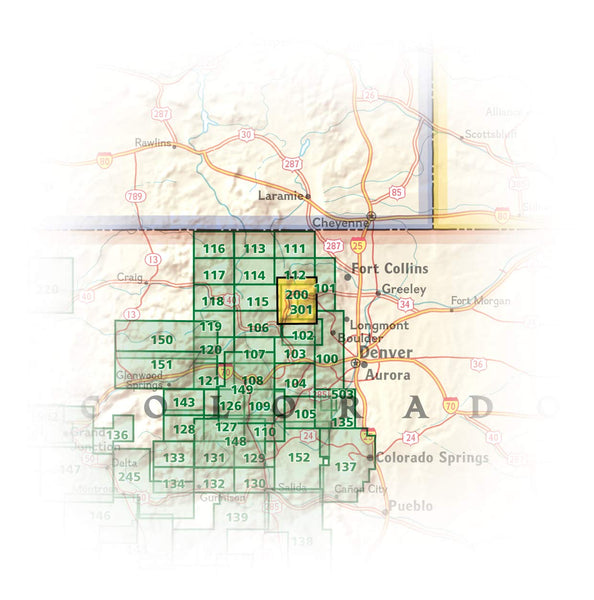 2019 Rocky Mountain National Park (National Geographic Trails Illustrated Map) - Wide World Maps & MORE!