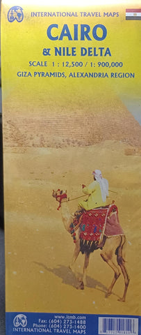 Cairo and Nile Delta Map - Giza Pyramids, Alexandria Region [Map] Staff - Wide World Maps & MORE!