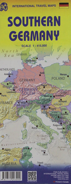 Germany Southern - Wide World Maps & MORE!