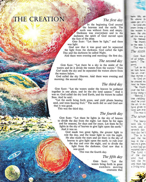 The Children's Bible 1965 (The Children's Bible (Old and New Testament... [Hardcover] Golden Press; Rev. Joseph A. Grispino, S.M., S.S.L.; Dr. Samuel Terrien, Th.D. and Rabbi David H. Wice - Wide World Maps & MORE!