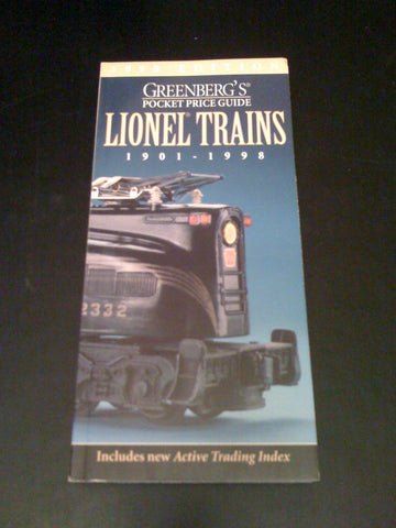 Greenberg's Pocket Price Guide Lionel Trains 1901-1998 (Serial) [Paperback] Johnson, Kent J. & Julie Lafountain - Wide World Maps & MORE!