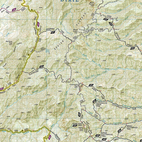 Mount Dutton, Aquarius Plateau (National Geographic Trails Illustrated Map, 705) - Wide World Maps & MORE! - Map - National Geographic Maps - Wide World Maps & MORE!