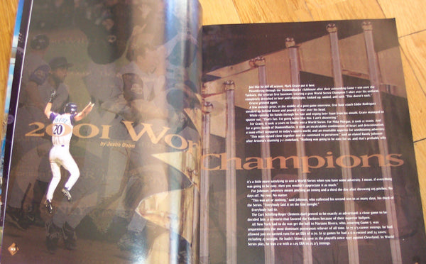 Arizona Diamondbacks 2001- 2002 Yearbook (Official Publication) - Wide World Maps & MORE! - Book - Wide World Maps & MORE! - Wide World Maps & MORE!
