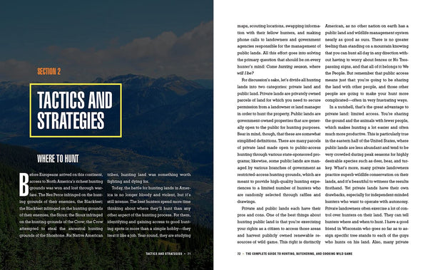 The Complete Guide to Hunting, Butchering, and Cooking Wild Game: Volume 1: Big Game [Paperback] Rinella, Steven and Hafner, John - Wide World Maps & MORE!