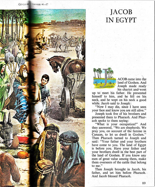 The Children's Bible 1965 (The Children's Bible (Old and New Testament... [Hardcover] Golden Press; Rev. Joseph A. Grispino, S.M., S.S.L.; Dr. Samuel Terrien, Th.D. and Rabbi David H. Wice - Wide World Maps & MORE!