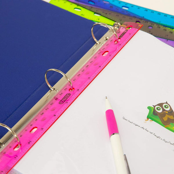 Geometry Ruler Combination Sets w/ Compass (5-Piece) - Wide World Maps & MORE!