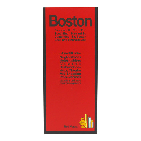 Red Maps BOSTON Street Map and City Guide - Wide World Maps & MORE! - Book - Wide World Maps & MORE! - Wide World Maps & MORE!
