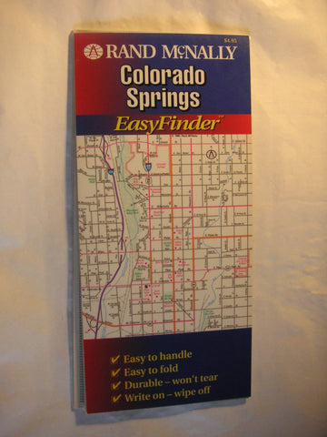 Rand McNally Easyfinder Colorado Springs Map (Easyfinder Map) - Wide World Maps & MORE!