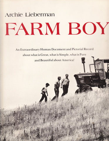 Farm Boy [Hardcover] LIEBERMAN,Archie - Wide World Maps & MORE!
