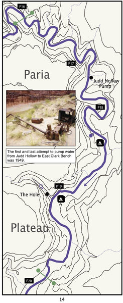 Hikers Guide to Paria Canyon : Paria Canyon-Vermilion Cliffs Wilderness (SuDoc I 53.11:P 21) - Wide World Maps & MORE!