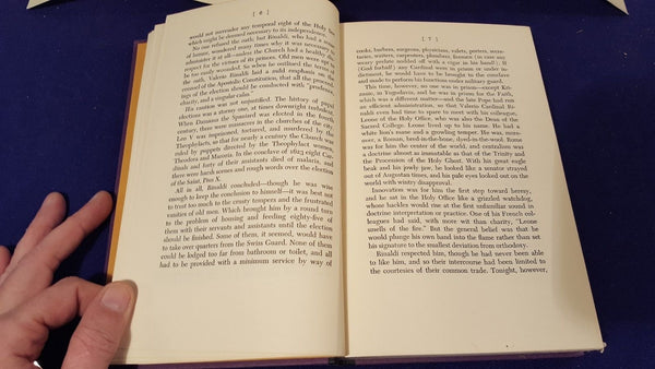 1963 The SHOES of the FISHERMAN Hardcover Book by MORRIS WEST 3rd Printing [Hardcover] - Wide World Maps & MORE!