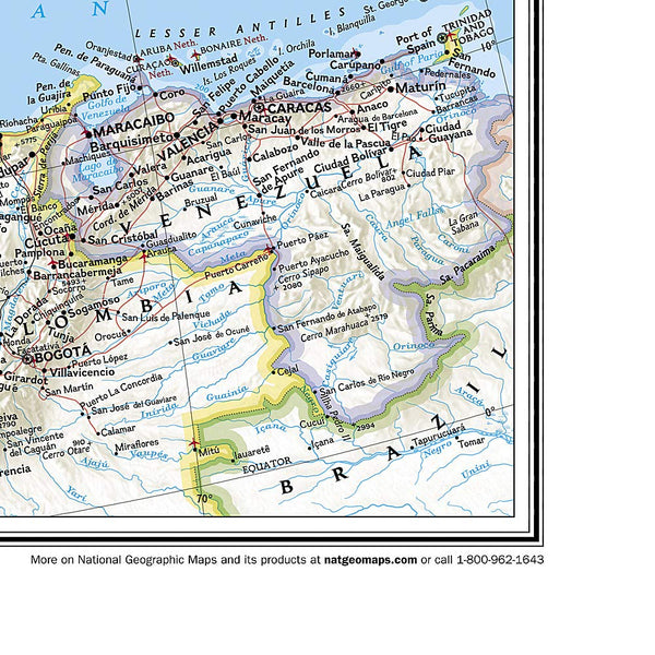 North America Classic [Laminated] (National Geographic Reference Map) - Wide World Maps & MORE! - Map - National Geographic Maps - Wide World Maps & MORE!