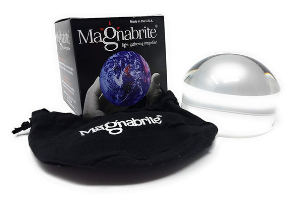 64mm Magnabrite® Light Gathering Magnifier - Wide World Maps & MORE! - Office Product - Visual Aid Lab - Wide World Maps & MORE!