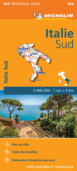 Italie Sud (Multilingual Edition) [Map] Michelin - Wide World Maps & MORE!